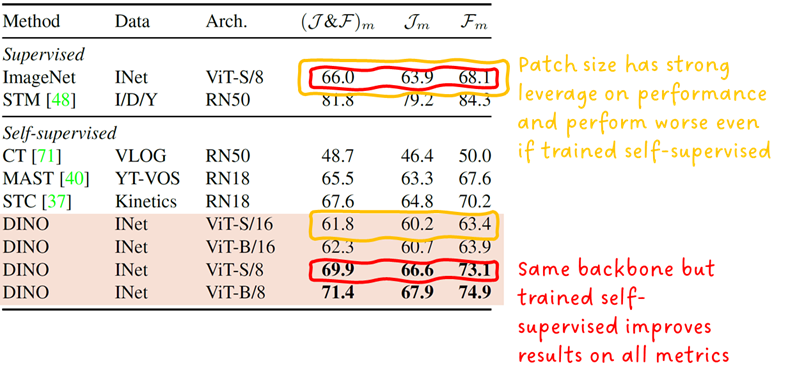 Table 2: Video Instance segmentation. Source + annotations by Sascha Kirch