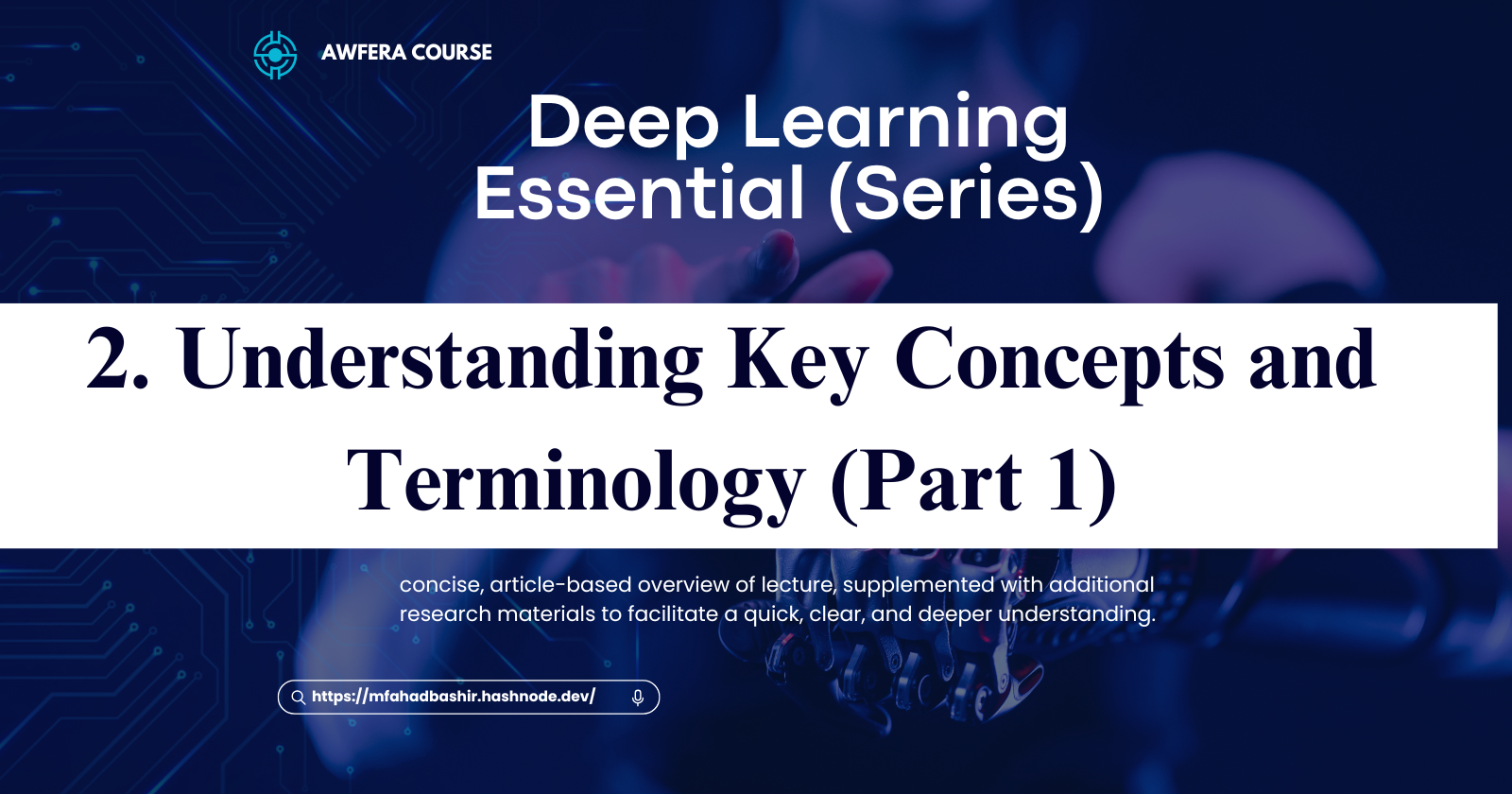 2. Understanding Key Concepts and Terminology (Part 1)