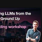 Building LLMs from the Ground Up: A 3-hour Coding Workshop